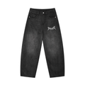 Men's Sunfade Vintage Wash Barrel Leg Jeans - Front